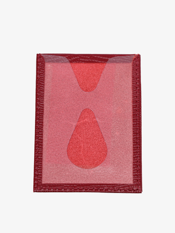 Футляр для транспортной карты Вектор КХ-315-3230 красный