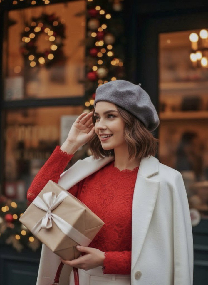 Берет женский Stigler, имбирь Берет женский Stigler, имбирь