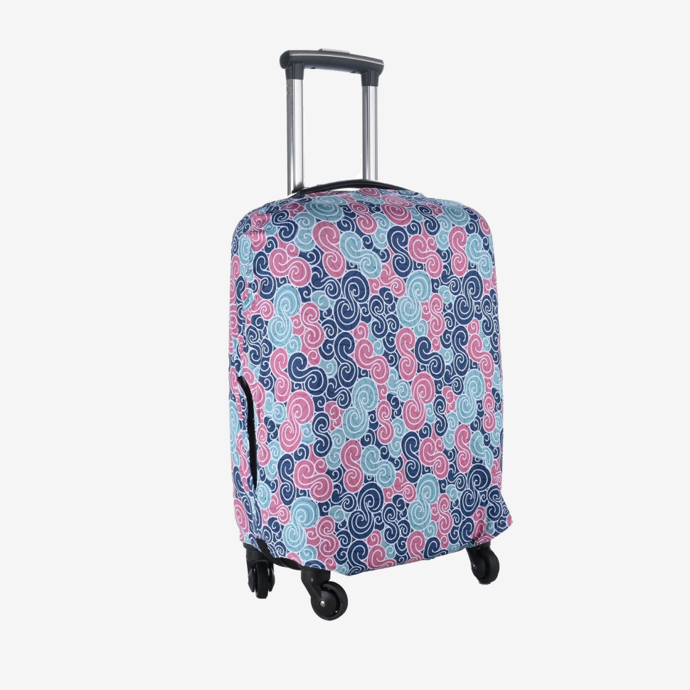 Чехол для чемодана Восьмерки размер L цветной Чехол для чемодана Восьмерки размер L цветной