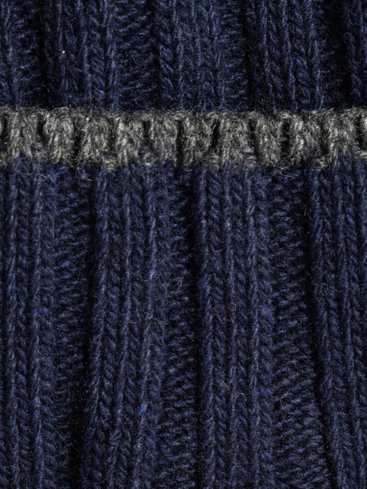 Ушанка мужская 13342/5 MARHATTER тёмно-синяя (57-59)