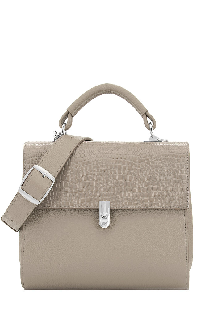 Сумка женская Protege Ц-510 капучино флотер+крокодил Сумка женская Protege Ц-510 капучино флотер+крокодил