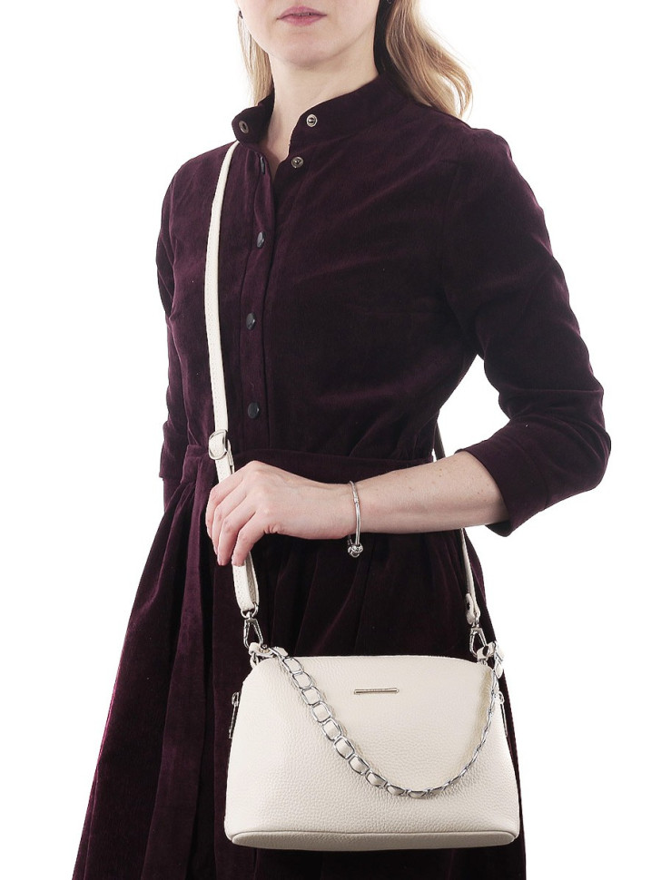 Сумка женская Fiato collection, 2609 вителло латте Сумка женская Fiato collection, 2609 вителло латте