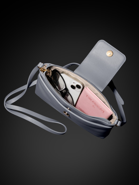 Сумка женская David Jones 7829 steel gray