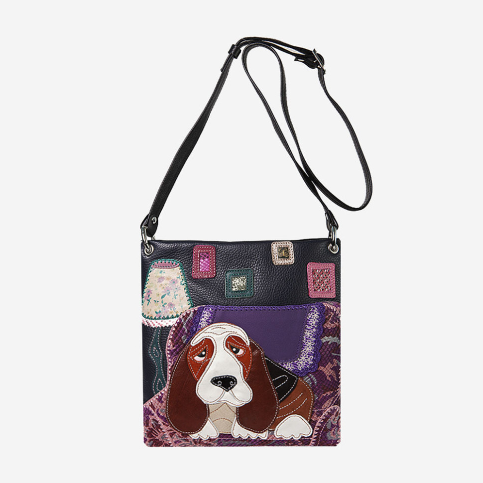 Сумка женская Protege, ДС-144-106 Бассет №2 чёрная Сумка женская Protege, ДС-144-106 Бассет №2 чёрная