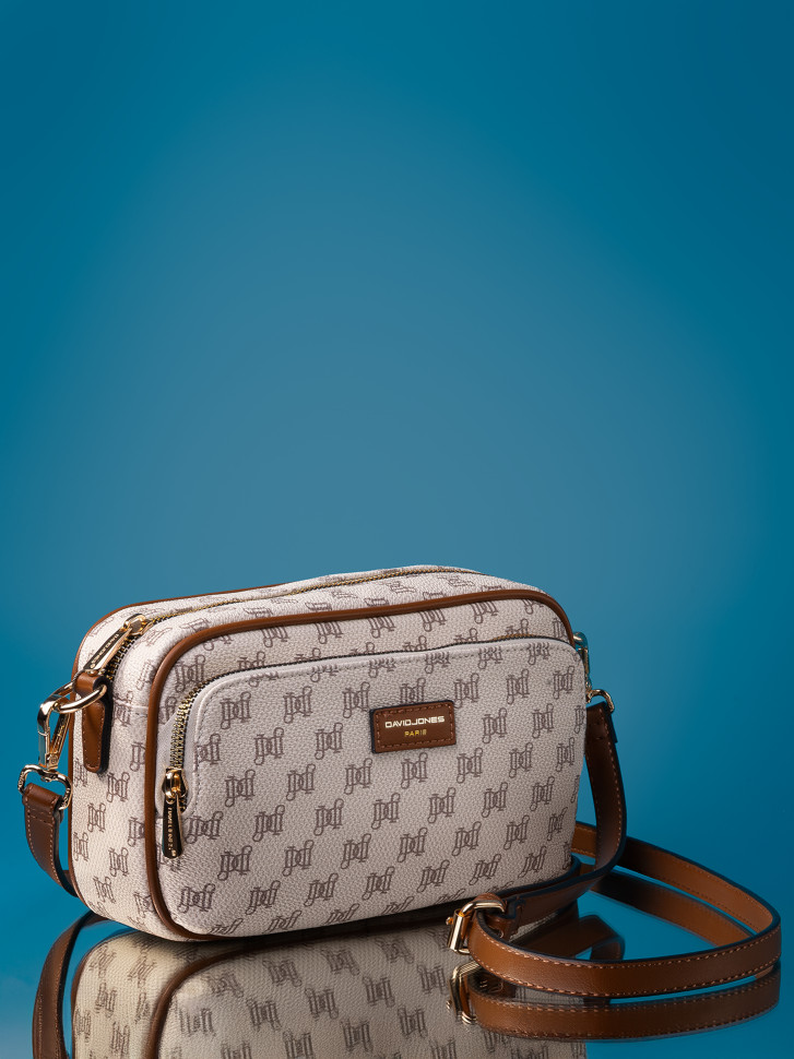 Сумка женская David Jones 21093 beige Сумка женская David Jones 21093 beige