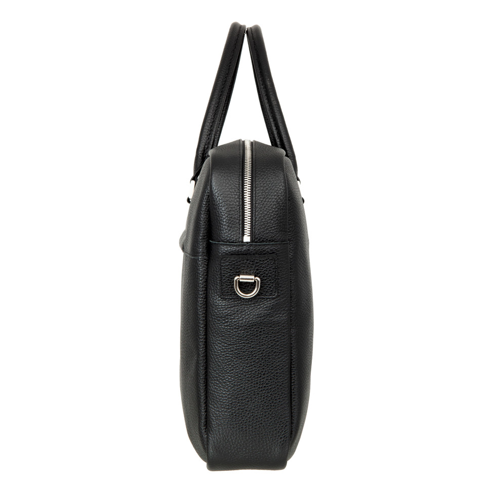 Бизнес-сумка мужская Sergio Belotti, 70557 black черная Бизнес-сумка мужская Sergio Belotti, 70557 black черная