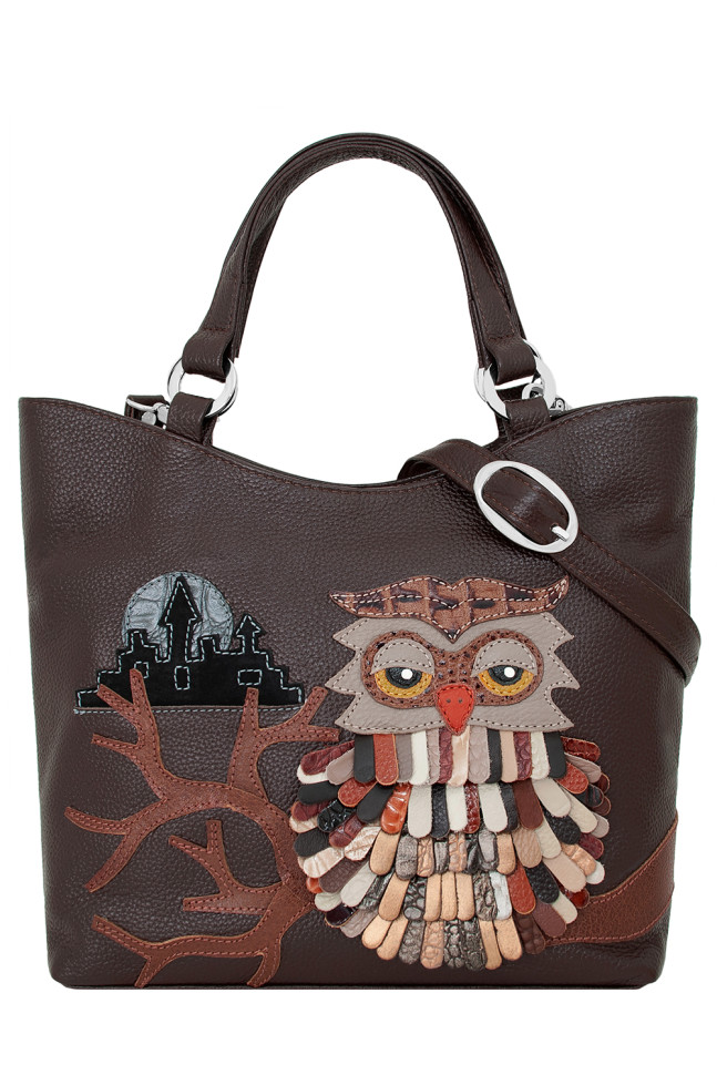 Сумка женская Protege, ДС-189-83 Сова №2 мокко Сумка женская Protege, ДС-189-83 Сова №2 мокко