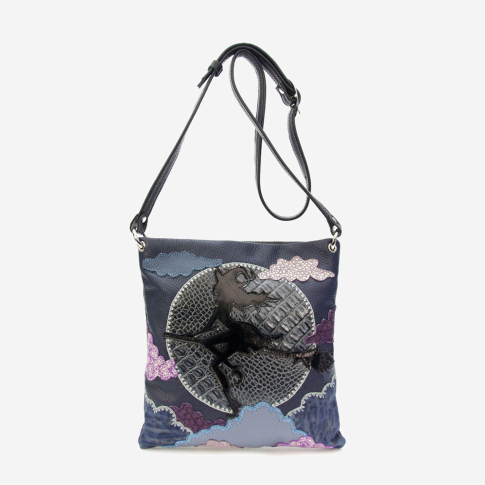 Сумка женская Protege, ДС-144-133 Ведьмочка №2 чёрная