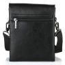 Мужская сумка-планшет из экокожи Cantlor Y03-1 чёрная Мужская сумка-планшет из экокожи Cantlor Y03-1 чёрная