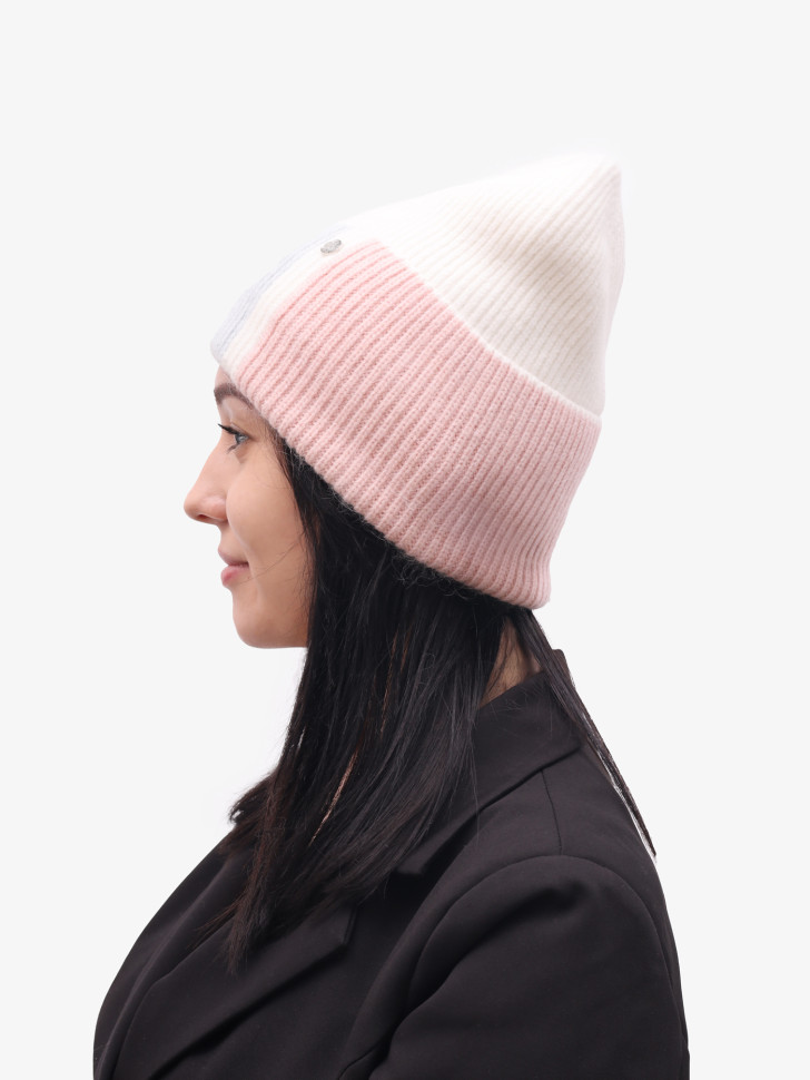 Шапка OvenTrico 1570 белый/голубой/розовый