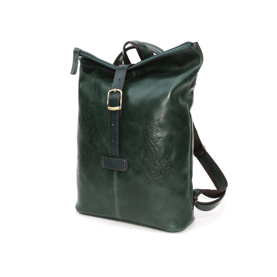 Сумка-рюкзак Natalia Kalinovskaya, СР-34/1т.-632 «Алисс» зеленая Сумка-рюкзак Natalia Kalinovskaya, СР-34/1т.-632 «Алисс» зеленая