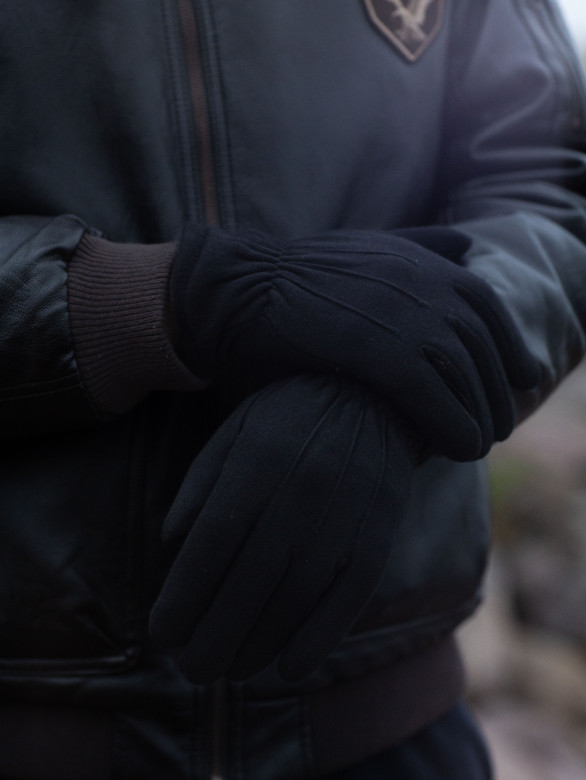 Перчатки мужские Baggins 1820 трик/мех Перчатки мужские Baggins 1820 трик/мех