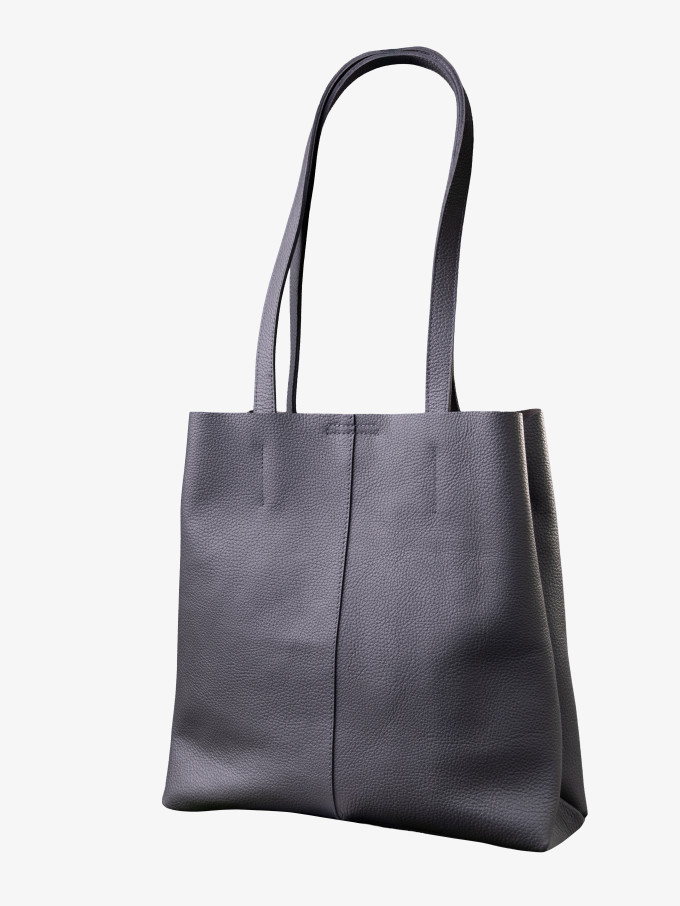 Сумка Baggins 0128 т. серая фл.