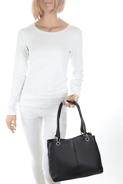 Сумка женская Richet 2187LN 375 черная Сумка женская Richet 2187LN 375 черная