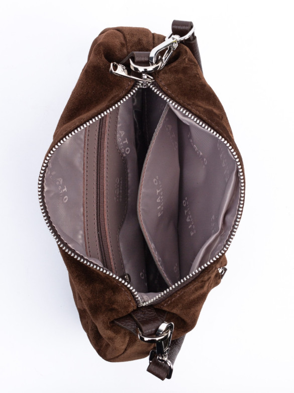 Сумка FIATO 2641 замша шоколад