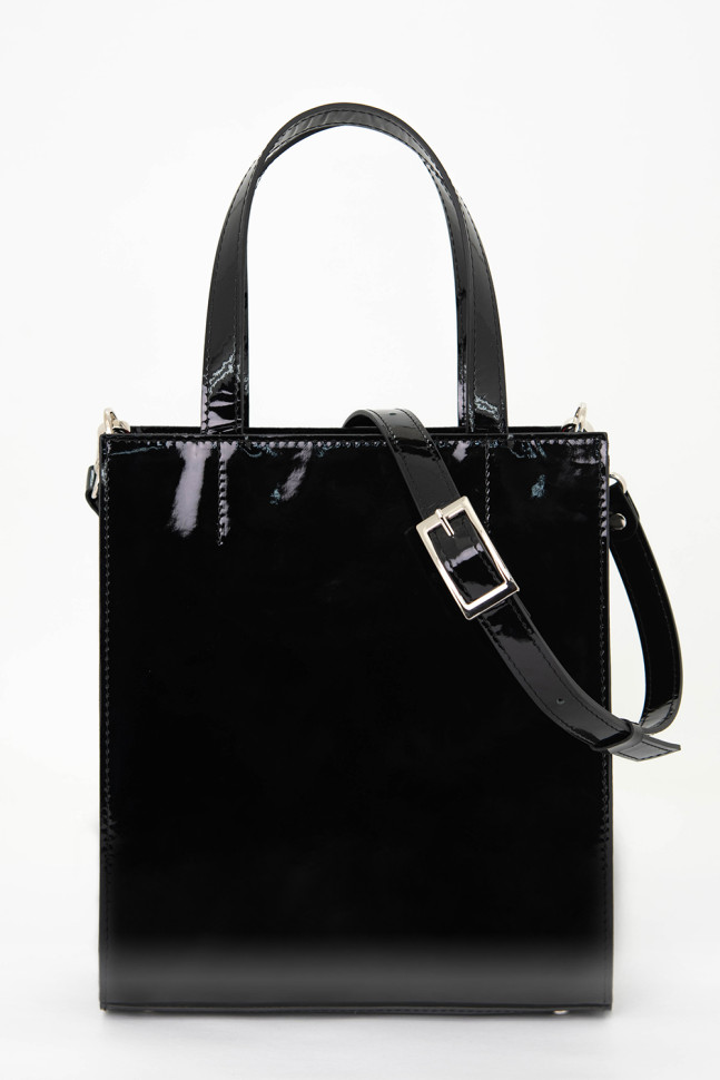 Сумка Protege Ц-554.18 черный лак Сумка Protege Ц-554.18 черный лак