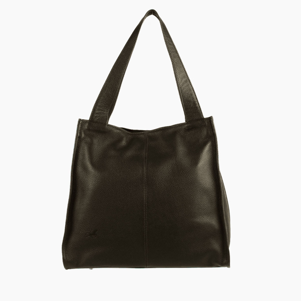 Сумка-шопер из кожи Maxsimo Tarnavsky 2004 коричневая Сумка-шопер из кожи Maxsimo Tarnavsky 2004 коричневая