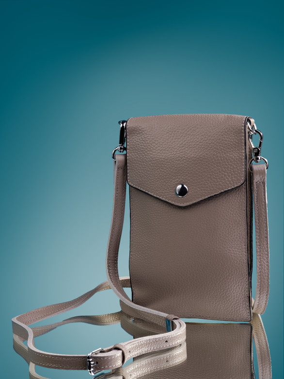 Сумка женская для телефона 5509 l.grey Сумка женская для телефона 5509 l.grey