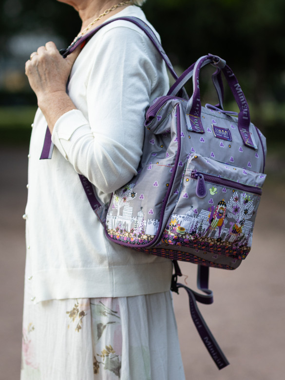 Сумка-рюкзак Minigirl 20186 город