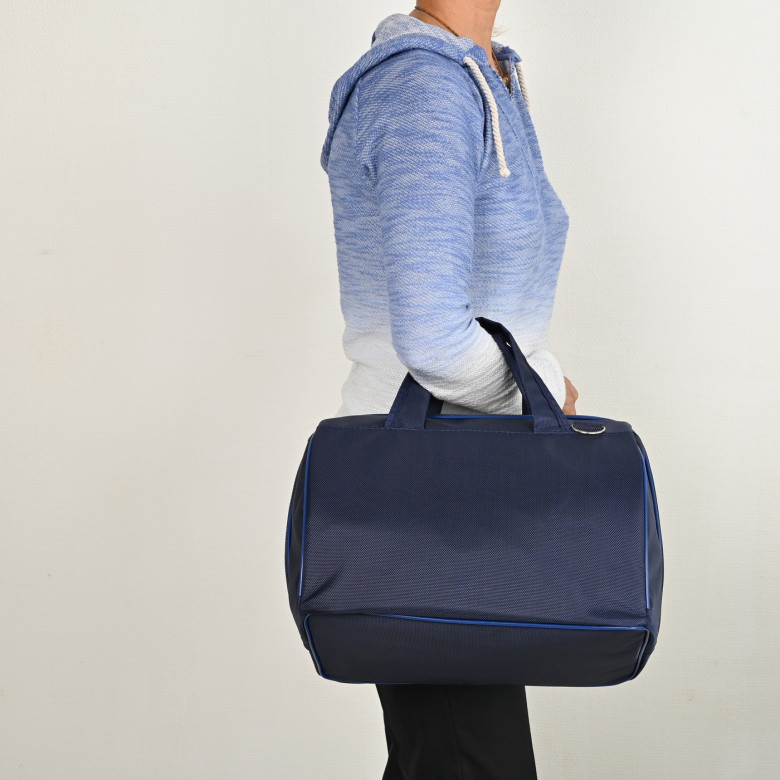 Сумка дорожная Voyage 104 ручная кладь Победа синяя 