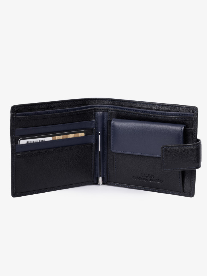 Портмоне B.Deke, BB-803 черное/синее Портмоне B.Deke, BB-803 черное/синее