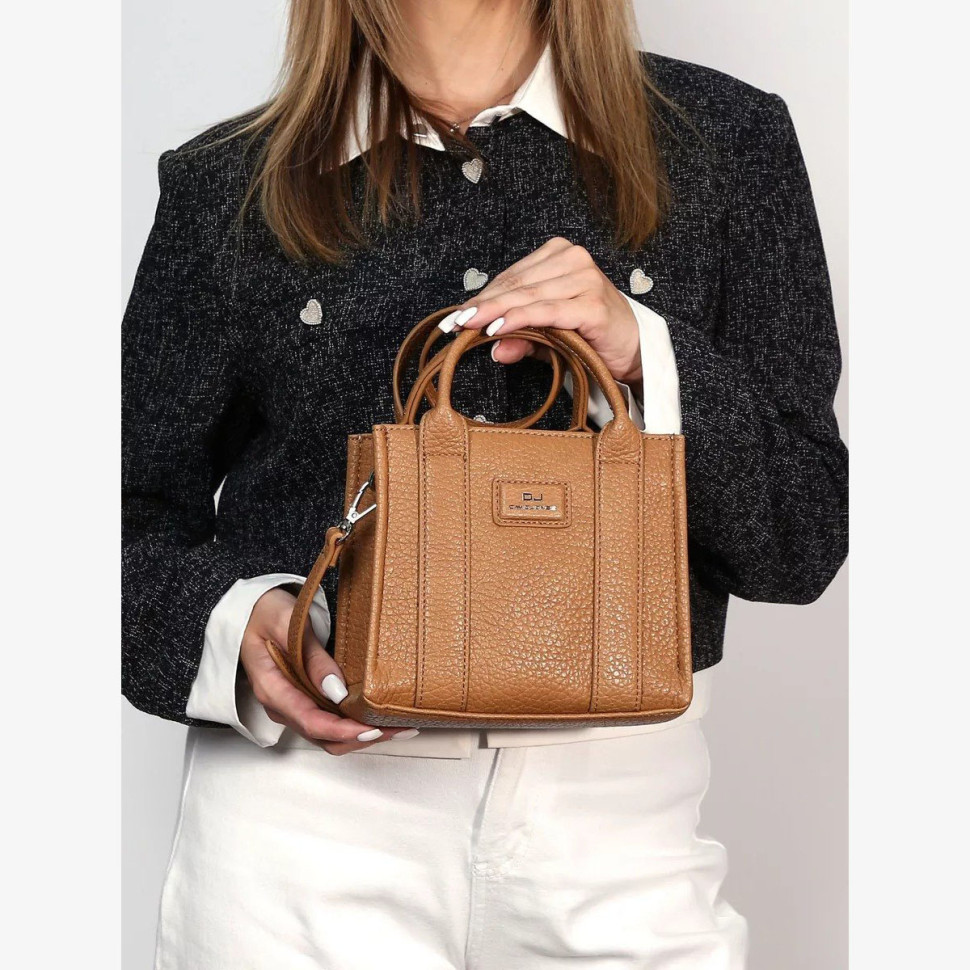 Сумка женская David Jones 6945A l.brown Сумка женская David Jones 6945A l.brown