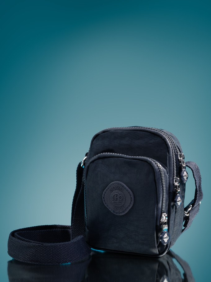 Сумка женская Bobo Б 3602-2 синяя Сумка женская Bobo Б 3602-2 синяя