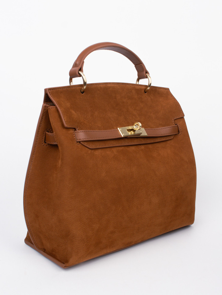 Сумка Curanni 9402 замша рыжая