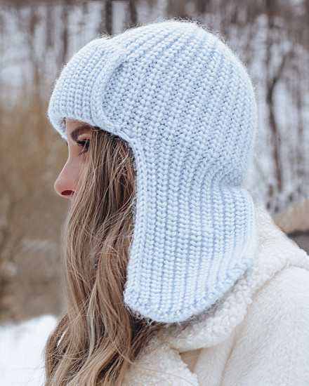 Ушанка женская 23-292 Stigler голубой Ушанка женская 23-292 Stigler голубой