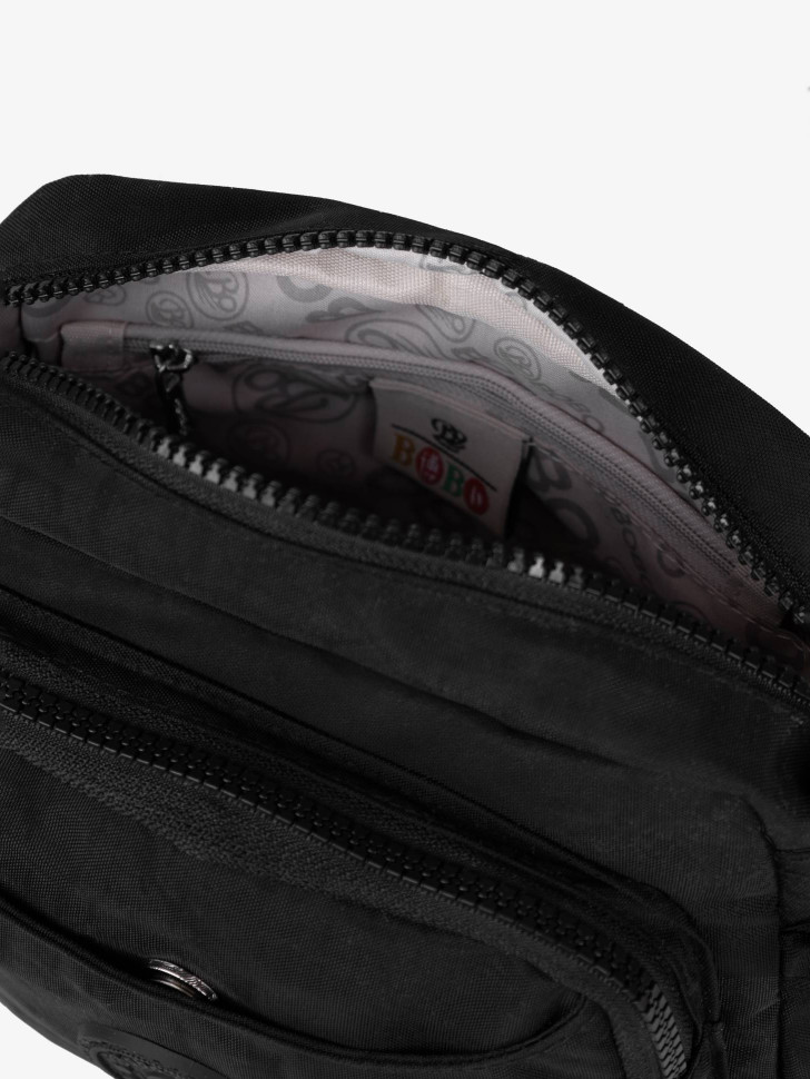 Сумка Bobo, Б 9608-2 черная Сумка Bobo, Б 9608-2 черная