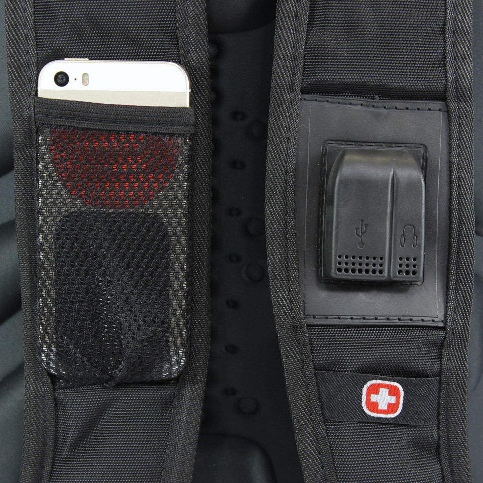 Рюкзак швейцарский Tiger Knife 8810 cерый