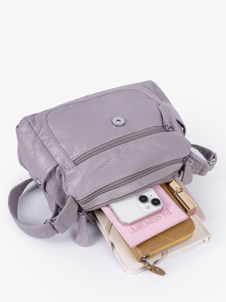 Сумка Runyi, A809 светло-серая Сумка Runyi, A809 светло-серая