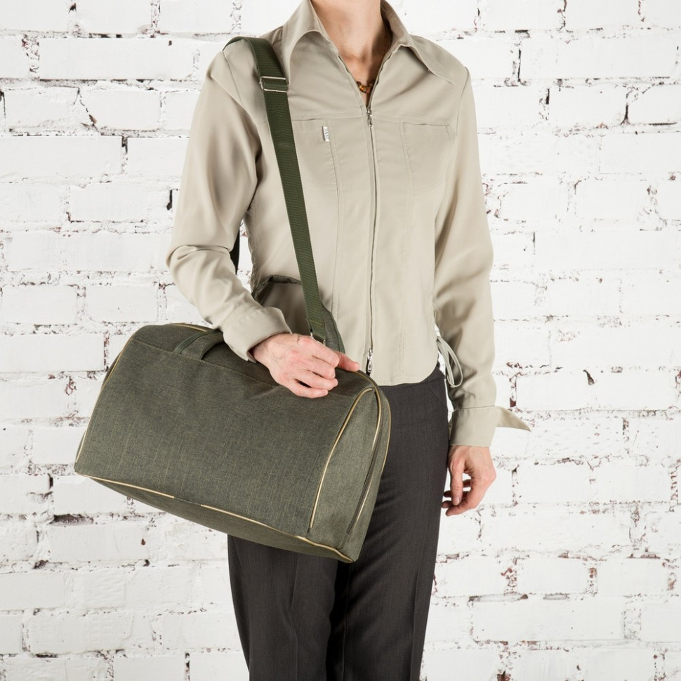 Сумка дорожная Voyage 104 ручная кладь Победа хаки джинс Сумка дорожная Voyage 104 ручная кладь Победа хаки джинс