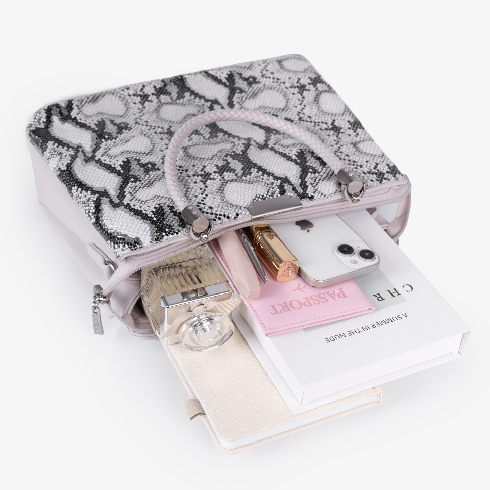 Сумка Gilda Tohetti, MDQ63683 светло-серая Сумка Gilda Tohetti, MDQ63683 светло-серая