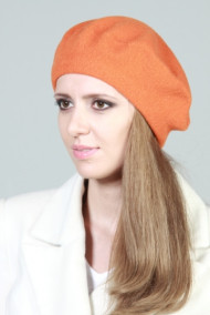 Берет женский Stigler, 17-002 абрикос Берет женский Stigler, 17-002 абрикос