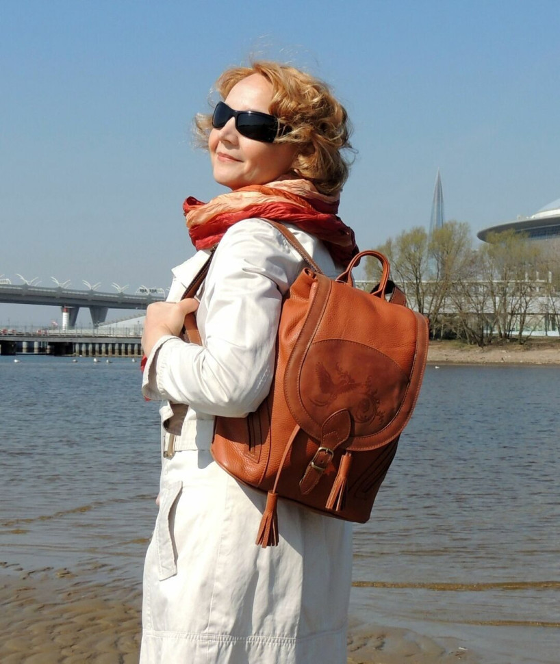 Рюкзак женский Natalia Kalinovskaya, Р50-102 кирпич флотер