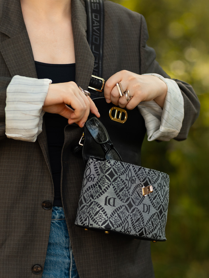 Сумка женская David Jones 7230 black Сумка женская David Jones 7230 black