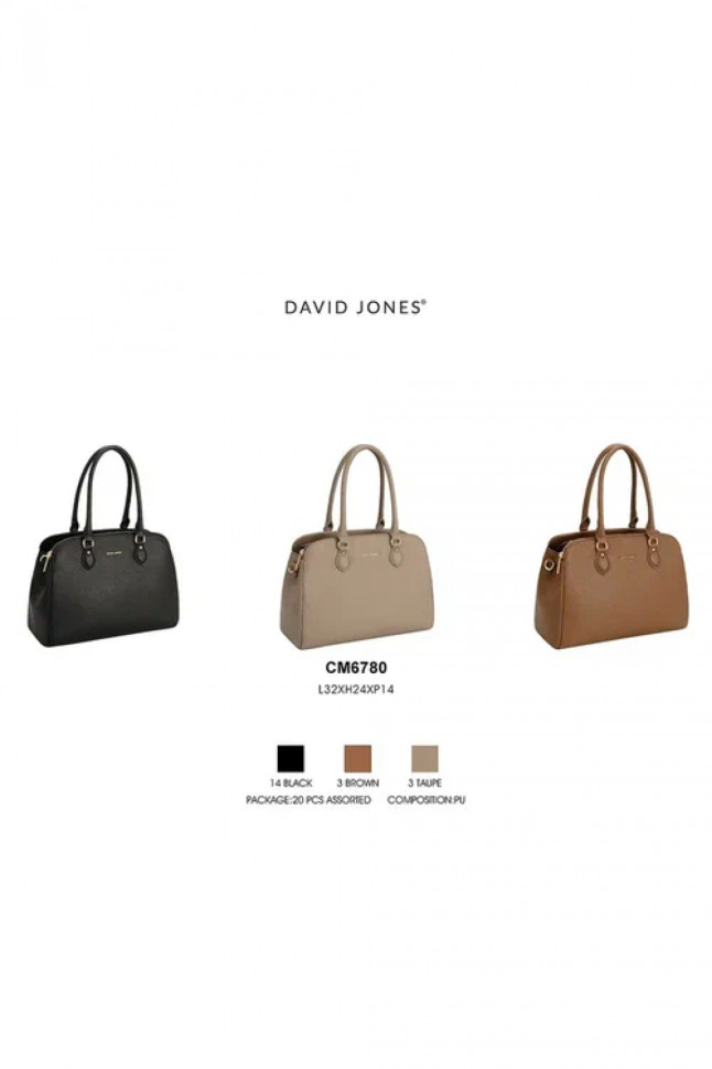 Сумка женская David Jones 6780 black Сумка женская David Jones 6780 black