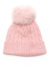 Шапка женская с помпоном Vera Victoria Vito, 22-904-9 розовая Шапка женская с помпоном Vera Victoria Vito, 22-904-9 розовая