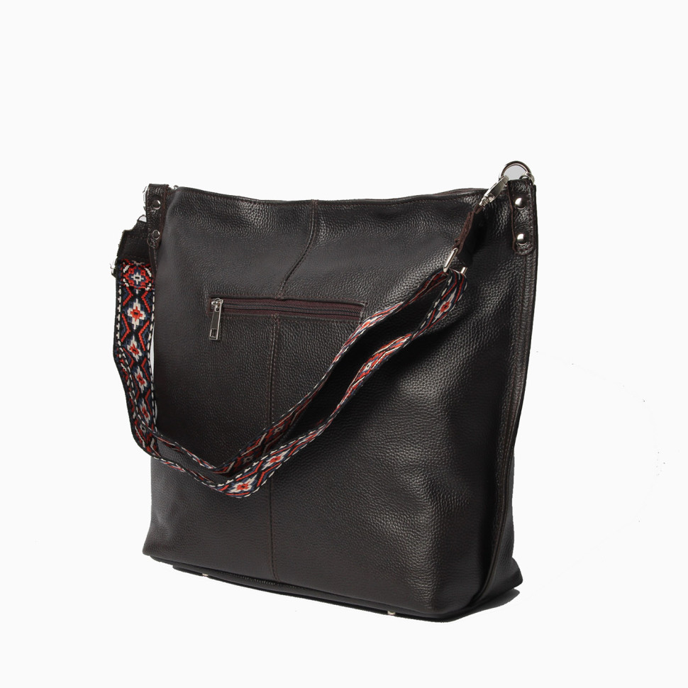 Сумка женская-мешок Maxsimo Tarnavsky, 2016 коричневая флотер