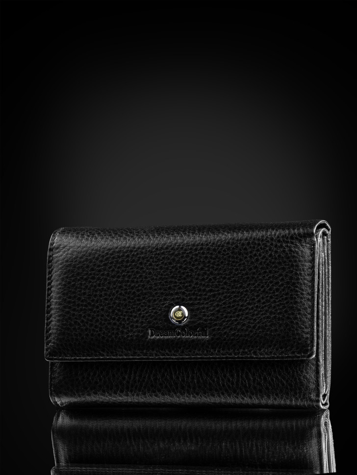 Портмоне женское Dream Colorful DC039-01 чёрное Портмоне женское Dream Colorful DC039-01 чёрное