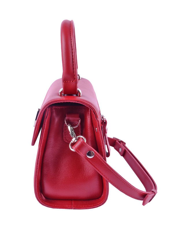 Сумка Esse 76864 ПОЛЛИ RED кожа алая