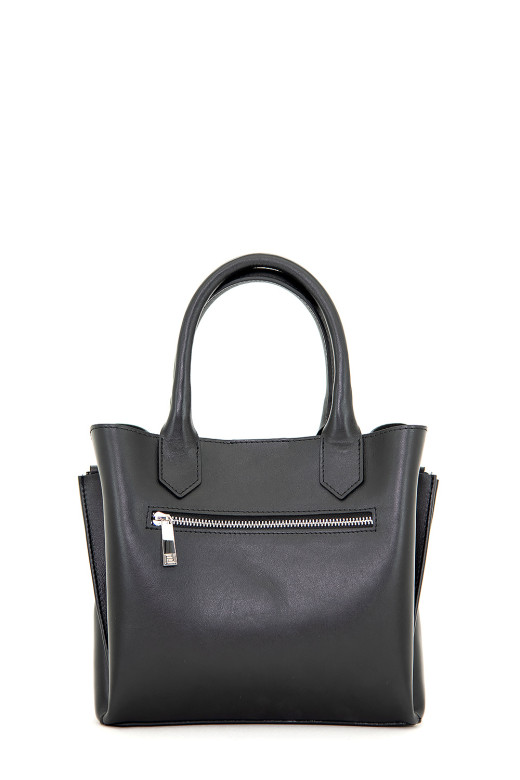 Сумка женская Protege Ц-599.8 чёрная гладкая Сумка женская Protege Ц-599.8 чёрная гладкая