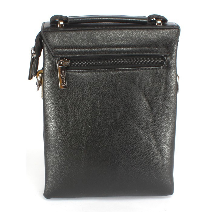 Мужская сумка-планшет из экокожи Cantlor L3012L-5 чёрная Мужская сумка-планшет из экокожи Cantlor L3012L-5 чёрная