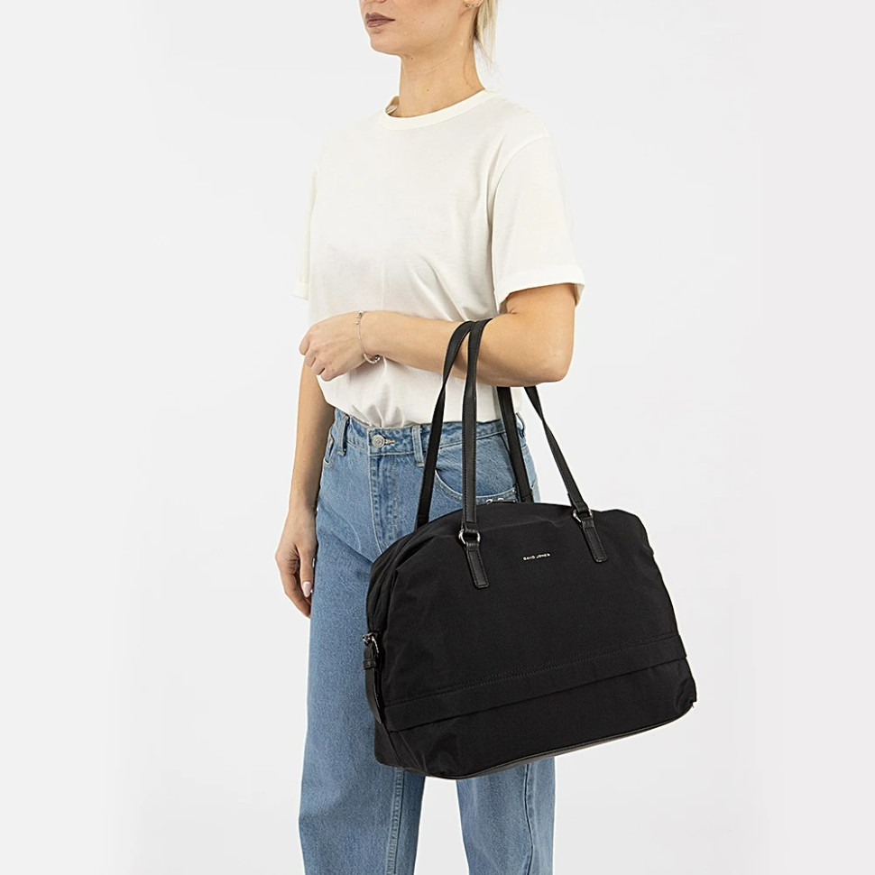Сумка для фитнеса David Jones 6736-5 black Сумка для фитнеса David Jones 6736-5 black