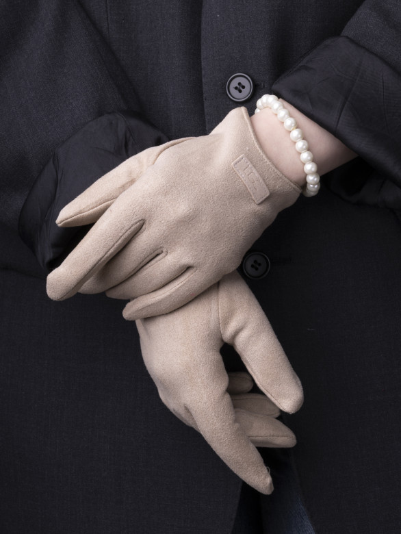 Перчатки женские Baggins 6026-1 бежевые