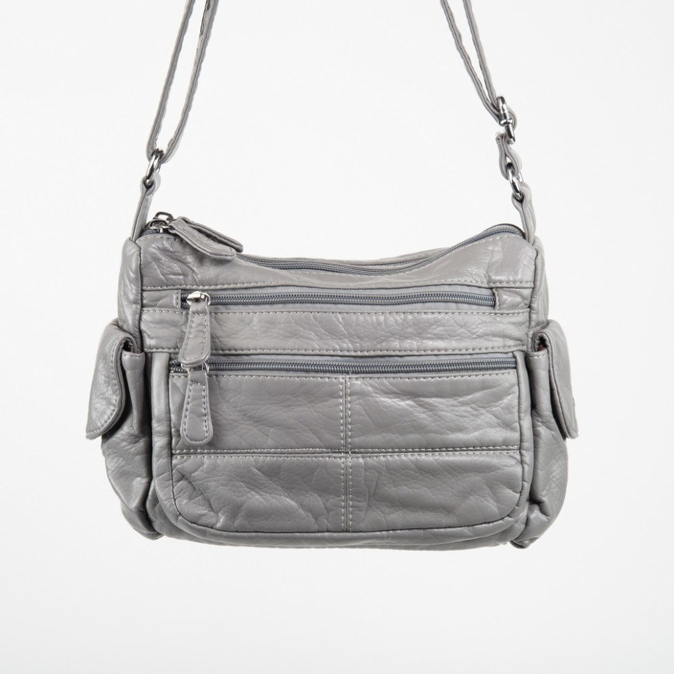 Сумка женская Runyi 6621 серая Сумка женская Runyi 6621 серая