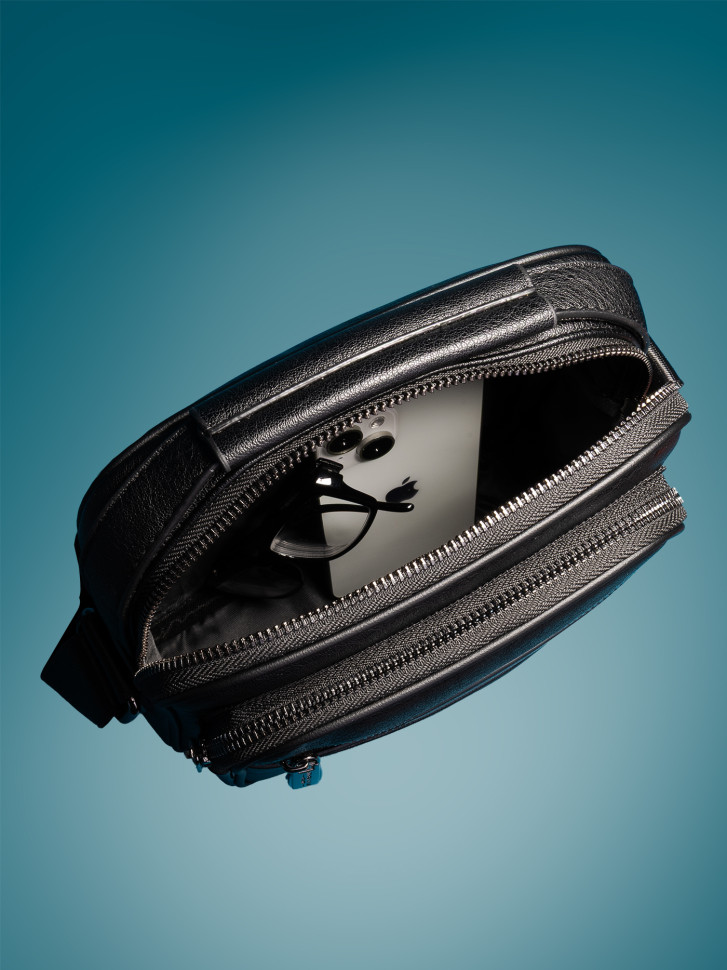 Сумка мужская JIN, 5186 черная