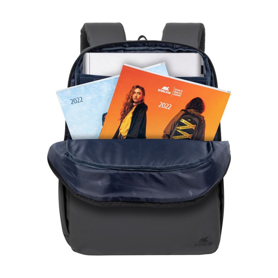 Рюкзак для ноутбука 15.6" RIVACASE, 8435 black ECO Рюкзак для ноутбука 15.6" RIVACASE, 8435 black ECO