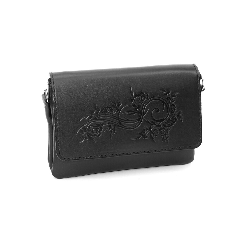 Сумка женская Natalia Kalinovskaya, С53.2 чёрная Сумка женская Natalia Kalinovskaya, С53.2 чёрная